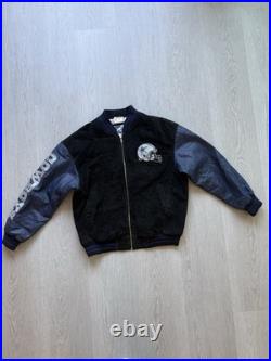 Dallas Cowboys Men's Vintage NFL Leather Varsity Jacket Size Large