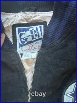 Dallas Cowboys Men's Vintage NFL Leather Varsity Jacket Size Large