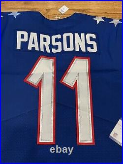 Dallas Cowboys Micah Parsons Team Issue Pro Bowl Jersey NFL LOA D ROY Penn STATE