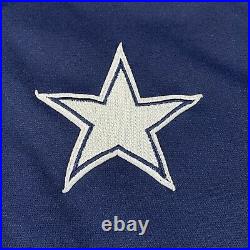 Dallas Cowboys Mitchell & Ness In The Stands Varsity Jacket Small Traditional