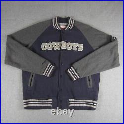 Dallas Cowboys Mitchell & Ness Throwbacks Varsity Jacket Size L Authentic NFL OG Dallas Cowboys Mitchell & Ness Throwbacks Varsity Jacket Size L Authentic NFL OG