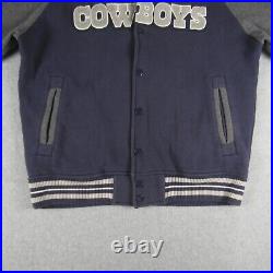 Dallas Cowboys Mitchell & Ness Throwbacks Varsity Jacket Size L Authentic NFL OG Dallas Cowboys Mitchell & Ness Throwbacks Varsity Jacket Size L Authentic NFL OG