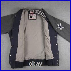 Dallas Cowboys Mitchell & Ness Throwbacks Varsity Jacket Size L Authentic NFL OG Dallas Cowboys Mitchell & Ness Throwbacks Varsity Jacket Size L Authentic NFL OG