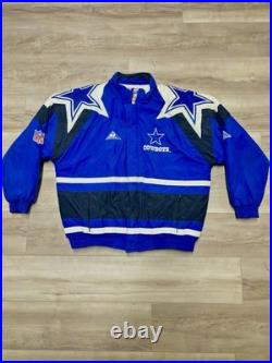 Dallas Cowboys NFL Blue And White Vintage 90s Jacket