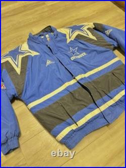 Dallas Cowboys NFL Blue And White Vintage 90s Jacket