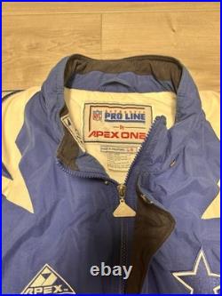 Dallas Cowboys NFL Blue And White Vintage 90s Jacket