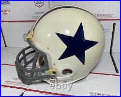 Dallas Cowboys NFL Full Size Throwback Riddell Vsr Helmet (read Fully)