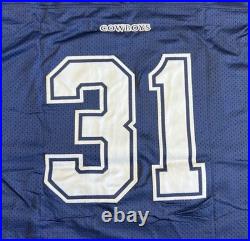 Dallas Cowboys NFL Jersey Roy Williams Reebok Size 48 Blue Authentic Football