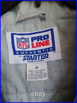 Dallas Cowboys NFL Puffy Vintage Jacket Mens M
