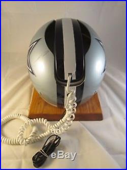 Dallas Cowboys NFL Riddell Full Size Helmet Telephone Phone Vintage TeamFones