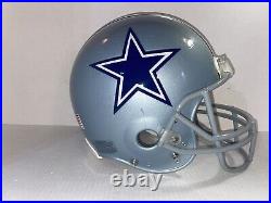 Dallas Cowboys NFL Riddell VSR-4 Large BoomerTroy Aikman Trophy Football Helmet