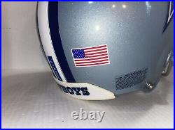 Dallas Cowboys NFL Riddell VSR-4 Large BoomerTroy Aikman Trophy Football Helmet