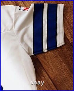 Dallas Cowboys NFL Roger Staubach Vintage 80s Rawlings Jersey Size L Dallas Cowboys NFL Roger Staubach Vintage 80s Rawlings Jersey Size L