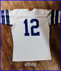 Dallas Cowboys NFL Roger Staubach Vintage 80s Rawlings Jersey Size L Dallas Cowboys NFL Roger Staubach Vintage 80s Rawlings Jersey Size L