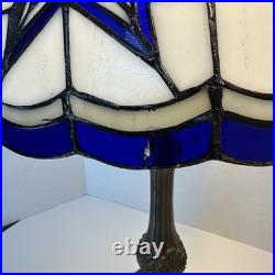 Dallas Cowboys NFL Tiffany Styled Stained Glass Lamp Officially Licensed Used