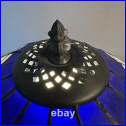 Dallas Cowboys NFL Tiffany Styled Stained Glass Lamp Officially Licensed Used