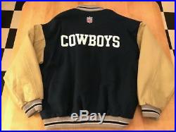 Dallas Cowboys Nike Authentic Letterman Jacket Coat 2xl XXL Nwot Dak Zeke Nwot