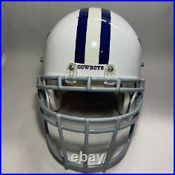 Dallas Cowboys Player Game Used/Worn Full Size Football Helmet XL Schutt