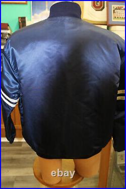 Dallas Cowboys Pro Line Starter Vintage Satin Blue Jacket NFL Size XL