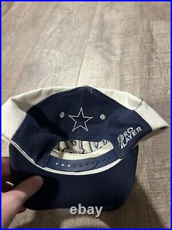 Dallas Cowboys Pro Player Graffiti Big Spell Out VTG SnapBack Hat