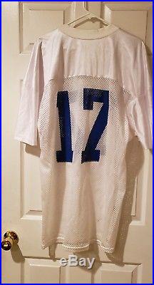 Dallas Cowboys Quincy Carter Rookie Game Jersey withGame Used Practice Jersey