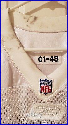 Dallas Cowboys Quincy Carter Rookie Game Jersey withGame Used Practice Jersey