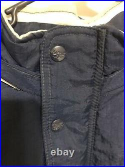 Dallas Cowboys Reebok NFL 1/4 Zip Jacket with Hood 2XL Vintage Preowned