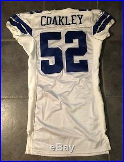 Dallas Cowboys Reebok game Issued Dexter Coakley 2001 Jersey Sz 46