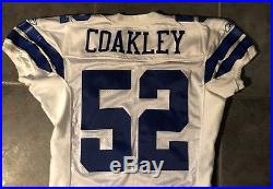Dallas Cowboys Reebok game Issued Dexter Coakley 2001 Jersey Sz 46