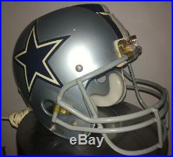 Dallas Cowboys Riddell Nardi Football Helmet Draft Day Phone No Wooden Base