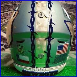 Dallas Cowboys Riddell Speedflex How Bout Them Boys Custom Helmet Full Size XL