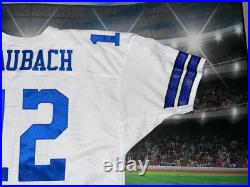 Dallas Cowboys Roger Staubach #12 Hall Of Fame Jersey Mens Sz 56 Preowned