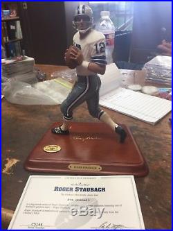 Dallas Cowboys Roger Staubach Danbury Mint Figure