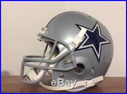 Dallas Cowboys Schutt Game Worn Used Helmet, Custom Troy Aikman