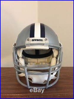 Dallas Cowboys Schutt Game Worn Used Helmet, Custom Troy Aikman