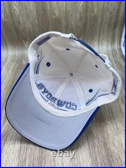 Dallas Cowboys Snapback Hat Vintage 90s Diamond Cut Logo Athletic Pro Line Used