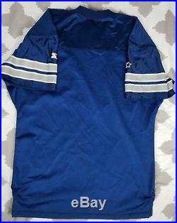 Dallas Cowboys Starter Authentic Vintage Blank Jersey sz L 75th Patch 1994 VTG