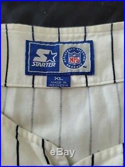 Dallas Cowboys Starter Baseball Style Jersey Shirt XL Throwback Vintage Retro