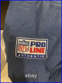 Dallas Cowboys Starter Jacket Men's XL Puffer Hood Blue NWOT