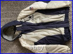 Dallas Cowboys Starter Jacket Puffer NFL Football 90s Vintage, Size Large