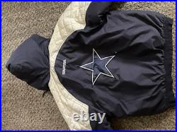Dallas Cowboys Starter Jacket Puffer NFL Football 90s Vintage, Size Large Dallas Cowboys Starter Jacket Puffer NFL Football 90s Vintage, Size Large