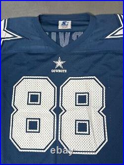 Dallas Cowboys Starter Michael Irvin 88 Vtg On Field NFL Sports Jersey Shirt XL