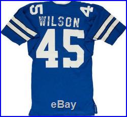 Dallas Cowboys Steve Wilson Bad Luck Blue Game Used/game Worn Jersey