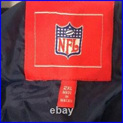 Dallas Cowboys Super Bowl Jacket Mens Size 2XL Vintage NFL Football Patches