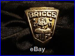 Dallas Cowboys Super Bowl XXX Championship STAFF Ring/NFL Briggs 5 Super Bowl