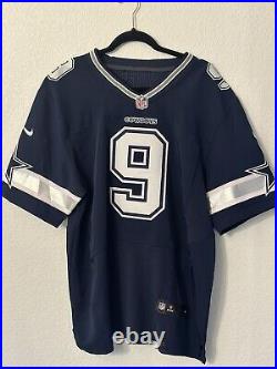 Dallas Cowboys TONY ROMO #9 Jersey Nike NFL On-Field Football Size 44