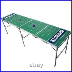 Dallas Cowboys Tailgate Pong Table 8' x 2' USED