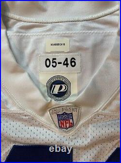 Dallas Cowboys Terence Newman Reebok game Worn 2005 Jersey Provagroup Tag Sz 46