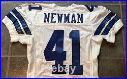 Dallas Cowboys Terence Newman Reebok game Worn 2005 Jersey Provagroup Tag Sz 46