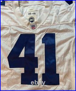 Dallas Cowboys Terence Newman Reebok game Worn 2005 Jersey Provagroup Tag Sz 46